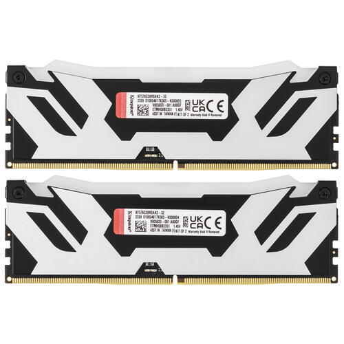 Купить Оперативная память Kingston FURY Renegade Silver RGB [KF576C38RSAK2-32] 32 ГБ  5436375. Характеристики, отзывы и цены в Донецке
