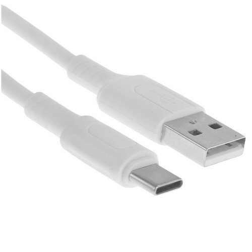 Купить Кабель круглый Borofone USB Type-C - USB 2.0 Type-A белый 1 м  9244445. Характеристики, отзывы и цены в Донецке