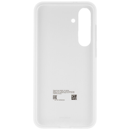 Купить Накладка  Samsung Flipsuit Case для Samsung Galaxy S25+ белый/черный  5613519. Характеристики, отзывы и цены в Донецке
