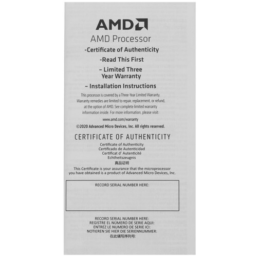 Купить Процессор AMD Ryzen 5 5600GT BOX  5447548. Характеристики, отзывы и цены в Донецке