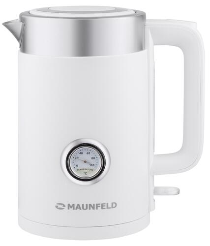 Купить Электрочайник MAUNFELD MFK-6311W белый  9948823. Характеристики, отзывы и цены в Донецке