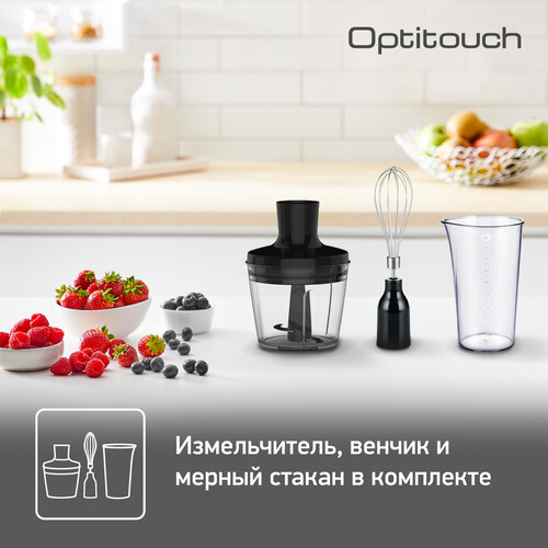 Купить Блендер погружной Tefal Optitouch HB833132 белый  5601909. Характеристики, отзывы и цены в Донецке