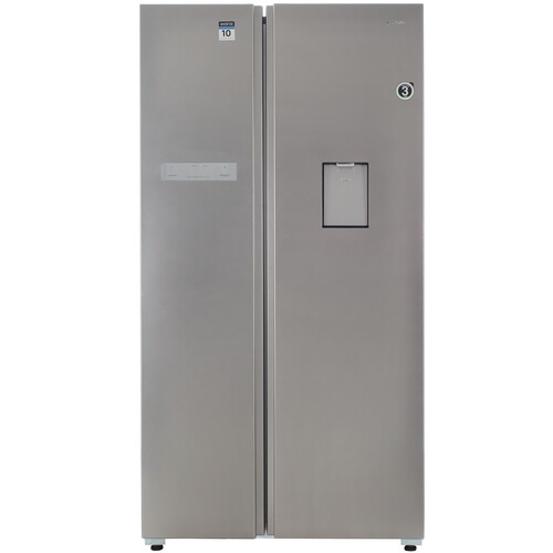 Купить Холодильник Side by Side   DEXP SBS4-61AMA серебристый  9071484. Характеристики, отзывы и цены в Донецке