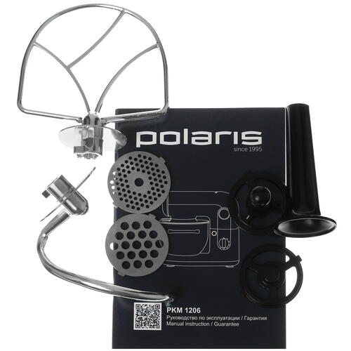 Купить Кухонная машина Polaris PKM 1206 черный  9969442. Характеристики, отзывы и цены в Донецке
