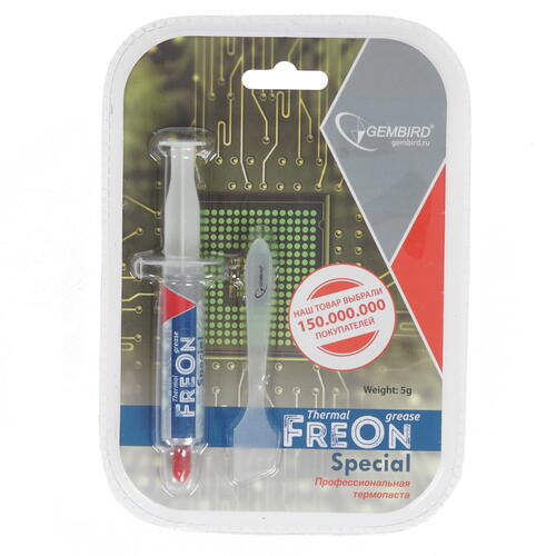 Купить Термопаста Gembird FreOn Special [NG-11-5]  1300594. Характеристики, отзывы и цены в Донецке