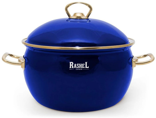 Купить Кастрюля Rashel Premium R1220 4 л 20 см синий  9320980. Характеристики, отзывы и цены в Донецке