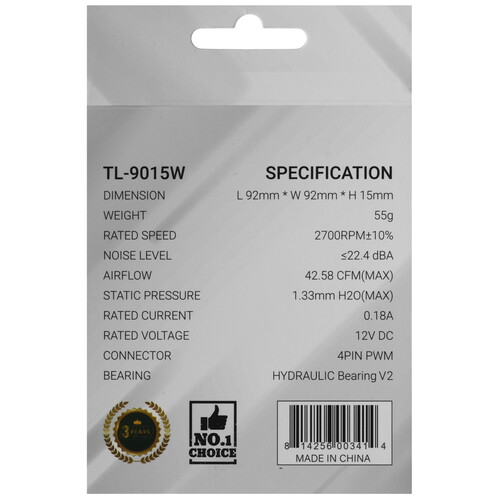 Купить Вентилятор Thermalright TL-9015W  белый  5615354. Характеристики, отзывы и цены в Донецке