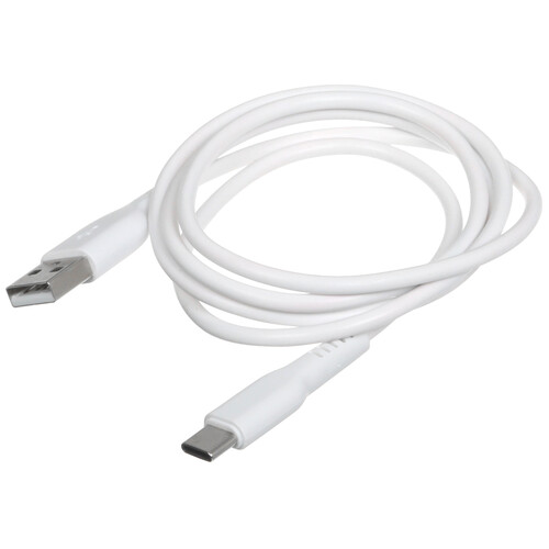 Купить Кабель плоский GAL USB Type-C - USB 2.0 Type-A белый 1 м  9051495. Характеристики, отзывы и цены в Донецке