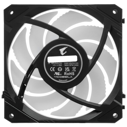 Купить Вентилятор GIGABYTE AORUS EZ CHAIN FAN 120 [GP-ECFAN1201] черный  5609515. Характеристики, отзывы и цены в Донецке