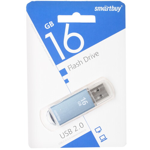 Купить Память USB Flash 16 ГБ Smartbuy V-Cut [SB16GBVC-B]  1607822. Характеристики, отзывы и цены в Донецке