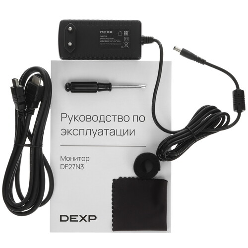 Купить 27" Монитор DEXP DF27N3 черный  5411390. Характеристики, отзывы и цены в Донецке