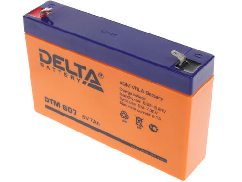 Купить Аккумуляторная батарея для ИБП Delta DTM 607  1104695. Характеристики, отзывы и цены в Донецке