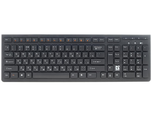 Купить Клавиатура+мышь беспроводная   Defender Columbia C-775 черный  1215176. Характеристики, отзывы и цены в Донецке