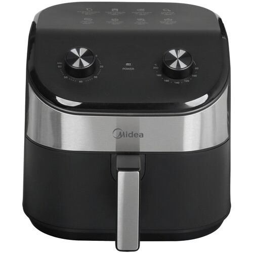 Купить Аэрогриль Midea MAF-TN45WK черный  5636612. Характеристики, отзывы и цены в Донецке