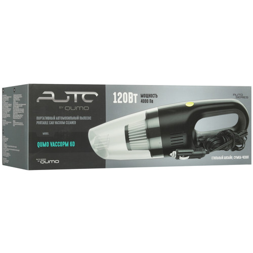 Купить Ручной пылесос автомобильный QUMO VaccoPM 6D  9085883. Характеристики, отзывы и цены в Донецке