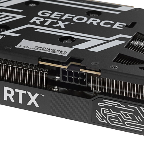 Купить Видеокарта KFA2 GeForce RTX 5060 Ti CORE OC 2FAN LED Black  5623294. Характеристики, отзывы и цены в Донецке