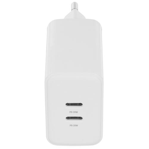 Купить Сетевое зарядное устройство TFN 40W белый  5081443. Характеристики, отзывы и цены в Донецке