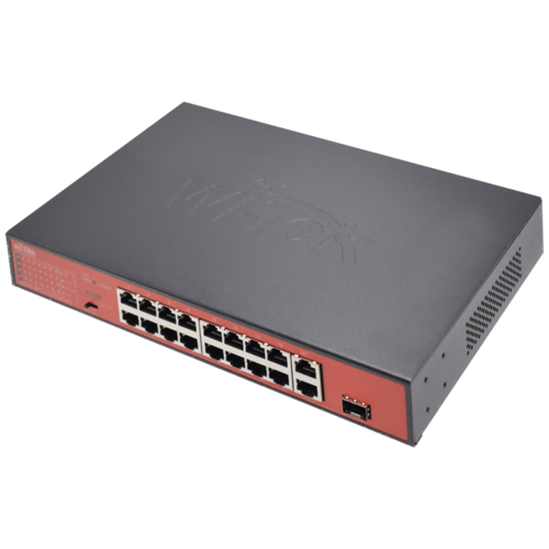 Купить Коммутатор Wi-Tek WI-PS518G v4  9096691. Характеристики, отзывы и цены в Донецке