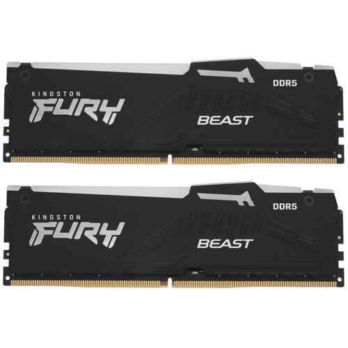 Купить Оперативная память Kingston FURY Beast Black RGB  5049419. Характеристики, отзывы и цены в Донецке