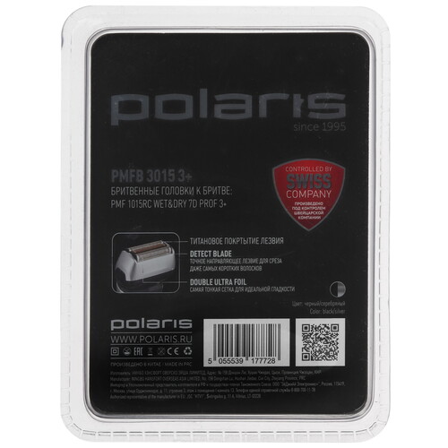 Купить Бритвенная головка POLARIS PMFB 3015 3+  9243337. Характеристики, отзывы и цены в Донецке