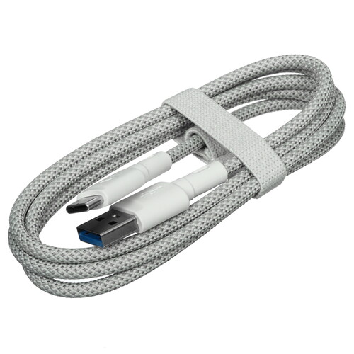 Купить Кабель круглый COMMO USB Type-C - USB 3.2 Gen 1 Type-A серый 1.2 м  5470711. Характеристики, отзывы и цены в Донецке