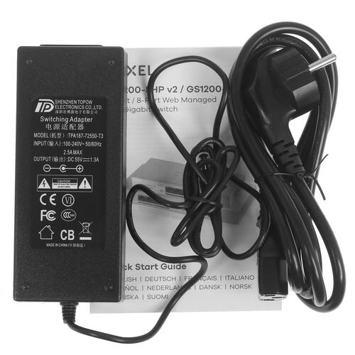 Купить Коммутатор Zyxel GS1200-5HP V2  1373311. Характеристики, отзывы и цены в Донецке