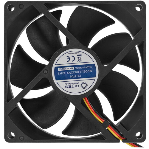 Купить Вентилятор 5Bites [FB9225S-12H3] черный  5367313. Характеристики, отзывы и цены в Донецке