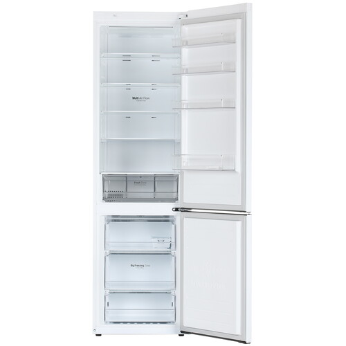 Купить Холодильник с морозильником   LG GA-B509MQSL белый  8157449. Характеристики, отзывы и цены в Донецке