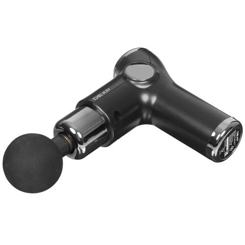 Купить Массажный пистолет DEXP MG-10 черный  9000548. Характеристики, отзывы и цены в Донецке