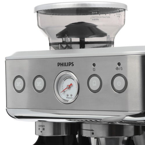 Купить Кофеварка рожковая Philips PSA2218/00 серебристый  5606180. Характеристики, отзывы и цены в Донецке