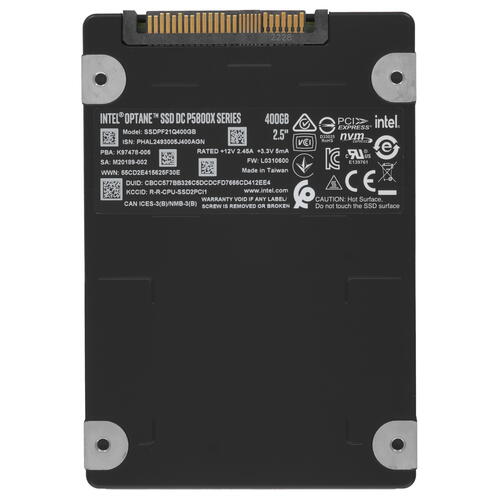 Купить 400 ГБ Серверный SSD накопитель Intel Optane DC P5800X [SSDPF21Q400GB01]  4880049. Характеристики, отзывы и цены в Донецке