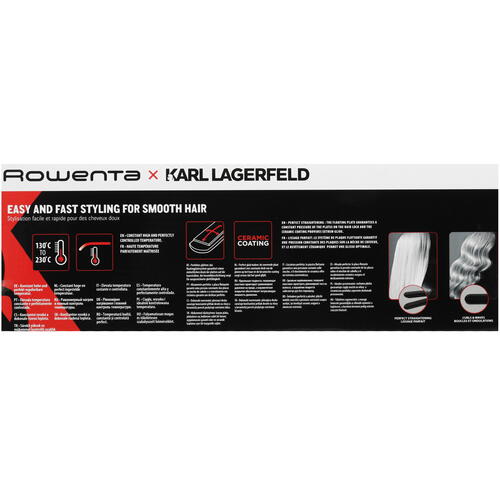 Купить Выпрямитель для волос Rowenta x KARL LAGERFELD SF321LF0  5352848. Характеристики, отзывы и цены в Донецке