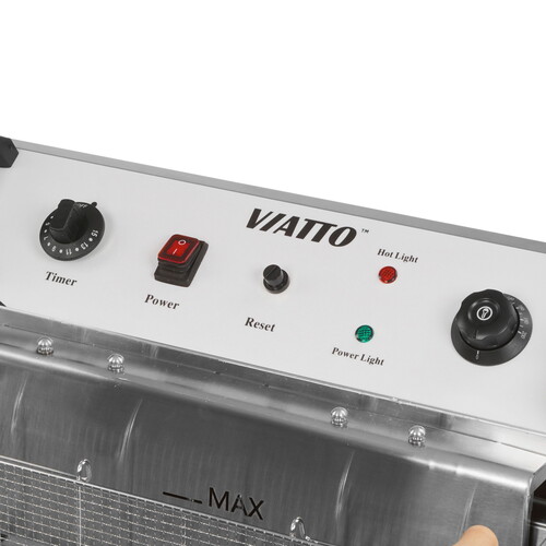 Купить Фритюрница Viatto VA-MF48 серебристый  9126323. Характеристики, отзывы и цены в Донецке