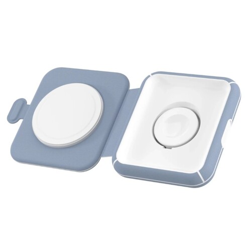 Купить Беспроводное зарядное устройство Lyambda LMS201_BL голубой  9310604. Характеристики, отзывы и цены в Донецке