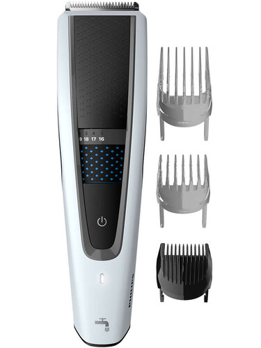 Купить Машинка для стрижки Philips HC5610 белый/серебристый, черный  1367928. Характеристики, отзывы и цены в Донецке
