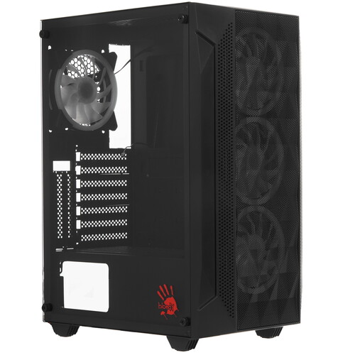 Купить Корпус A4Tech Bloody BD-CC107F [BD-CC107F-BK] черный  5609869. Характеристики, отзывы и цены в Донецке