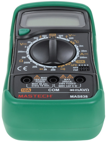 Купить Мультиметр Mastech MAS838  1063806. Характеристики, отзывы и цены в Донецке
