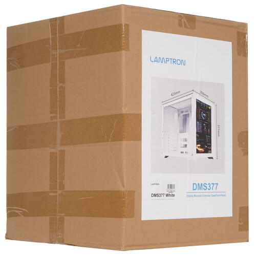 Купить Корпус Lamptron LAMP-DMS377  белый  5617517. Характеристики, отзывы и цены в Донецке