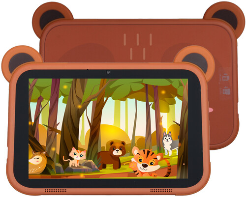 Купить 8" Планшет KENSHI Kids H44 LTE 64 ГБ коричневый  9119143. Характеристики, отзывы и цены в Донецке