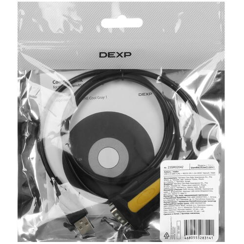 Купить Кабель DEXP USB 2.0 Type-A - RS232  5421504. Характеристики, отзывы и цены в Донецке
