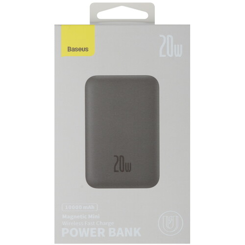 Купить Портативный аккумулятор Baseus Magnetic Mini Wireless Fast Charge черный  9166899. Характеристики, отзывы и цены в Донецке