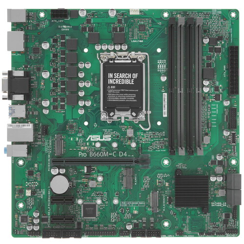 Купить Материнская плата ASUS Pro B660M-C D4-CSM  5620949. Характеристики, отзывы и цены в Донецке