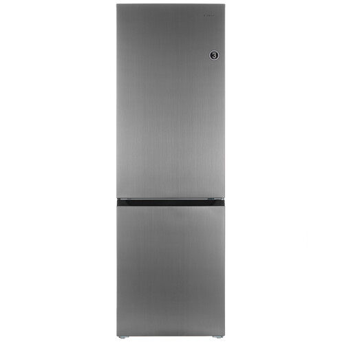 Купить Холодильник с морозильником  DEXP B2-32AHA серебристый  9089397. Характеристики, отзывы и цены в Донецке