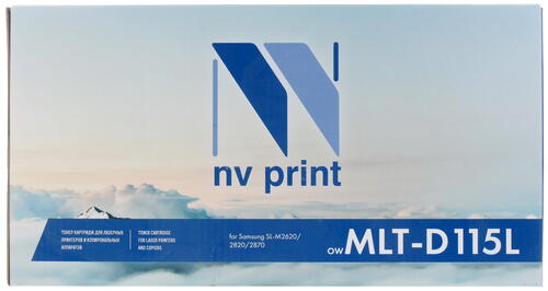Купить Картридж лазерный NV Print MLT-D115L черный  7968129. Характеристики, отзывы и цены в Донецке