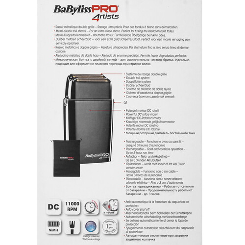 Купить Электробритва BaByliss PRO Gunsteel FXFS2GSE  5600217. Характеристики, отзывы и цены в Донецке