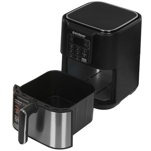 Купить Аэрогриль Endever AF-130 черный  9229151. Характеристики, отзывы и цены в Донецке