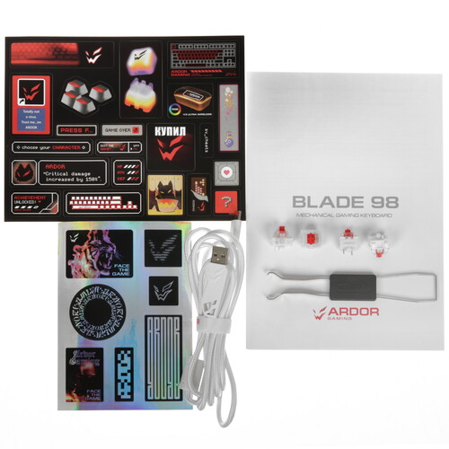 Купить Клавиатура проводная ARDOR GAMING Blade 98  9259187. Характеристики, отзывы и цены в Донецке