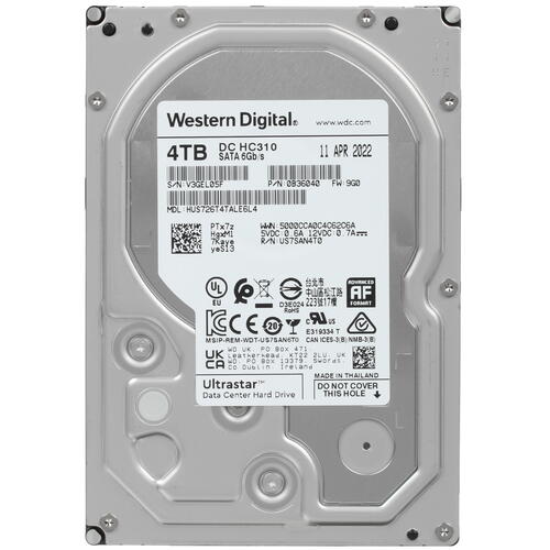 Купить 4 ТБ Жесткий диск WD Ultrastar DC HC310 [0B36040]  5054212. Характеристики, отзывы и цены в Донецке