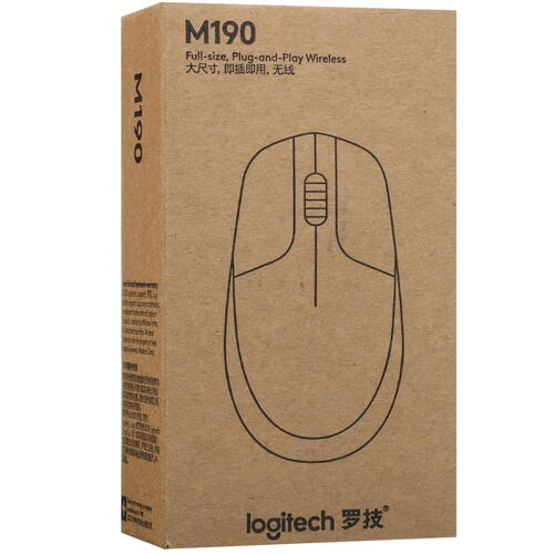 Купить Мышь беспроводная Logitech M190  5073986. Характеристики, отзывы и цены в Донецке