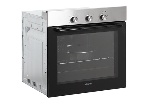Купить Электрический духовой шкаф Simfer B6EM19071 серебристый  9240923. Характеристики, отзывы и цены в Донецке